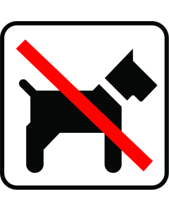 Hunde ej adgang - Folie